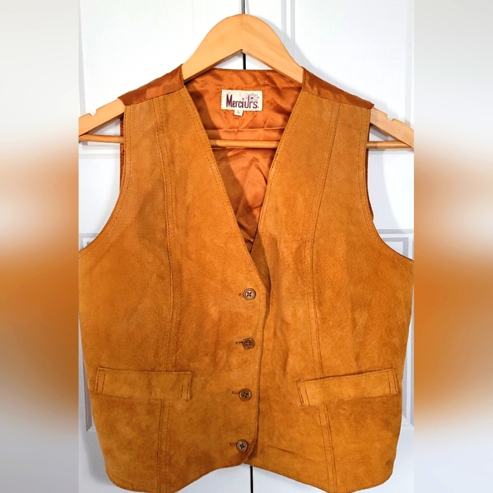 Vintage Leather Vest